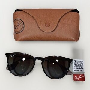 Ray-Ban Erika RB4171 710/T5 Tortoise Havana Polarized Gradient 54mm Sunglasses